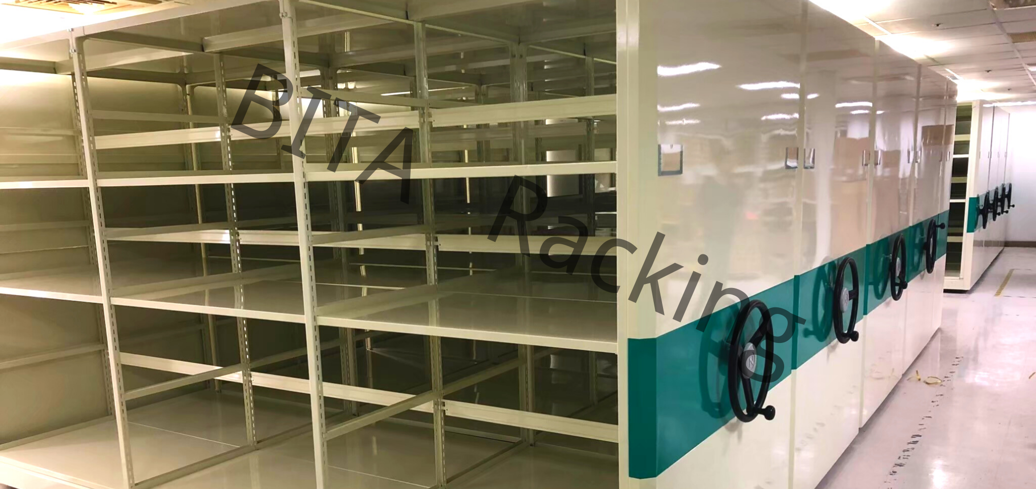 倉儲設備 : 移動式檔案櫃(移動櫃)