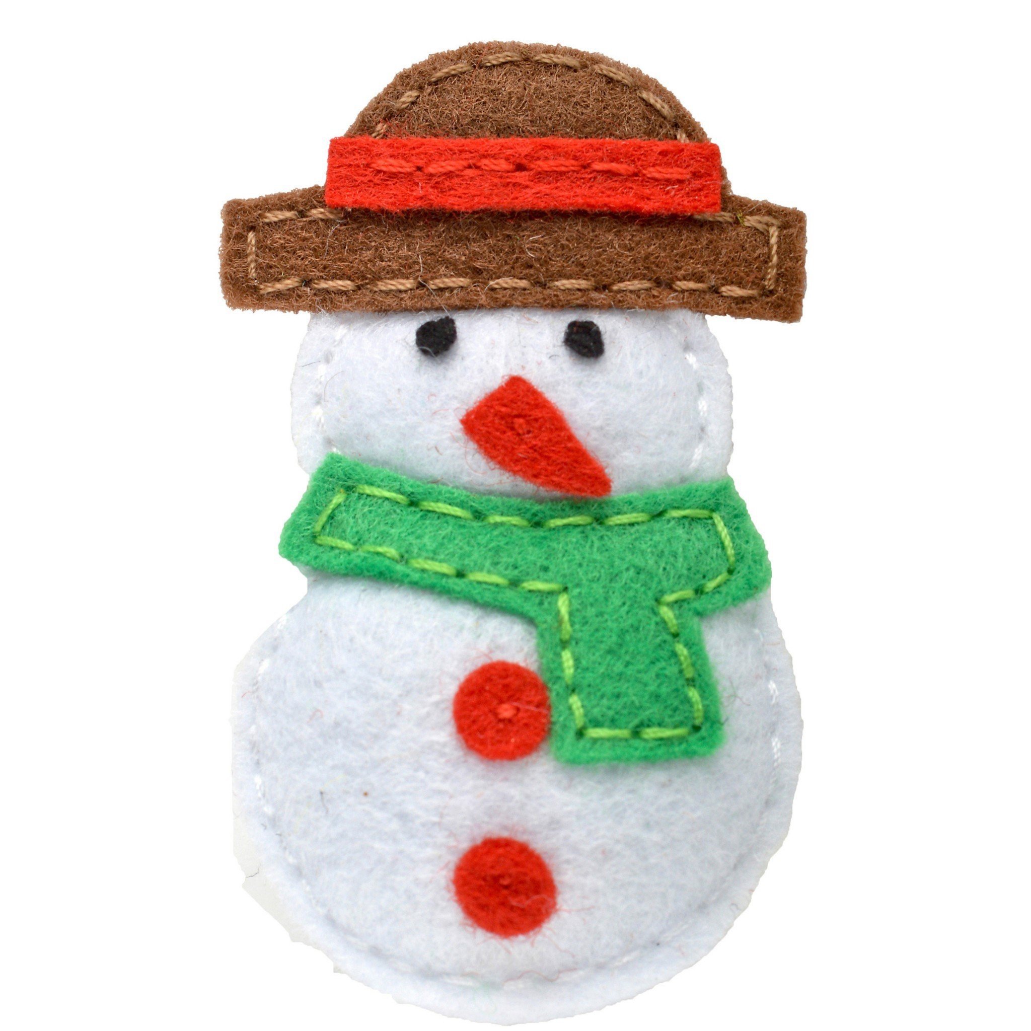 Holly Snowman 髮夾