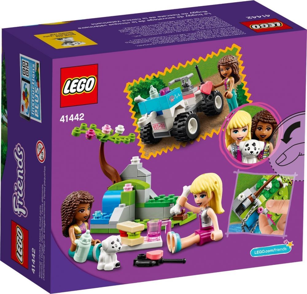 LEGO Friends 41442 : Vet Clinic Rescue Buggy