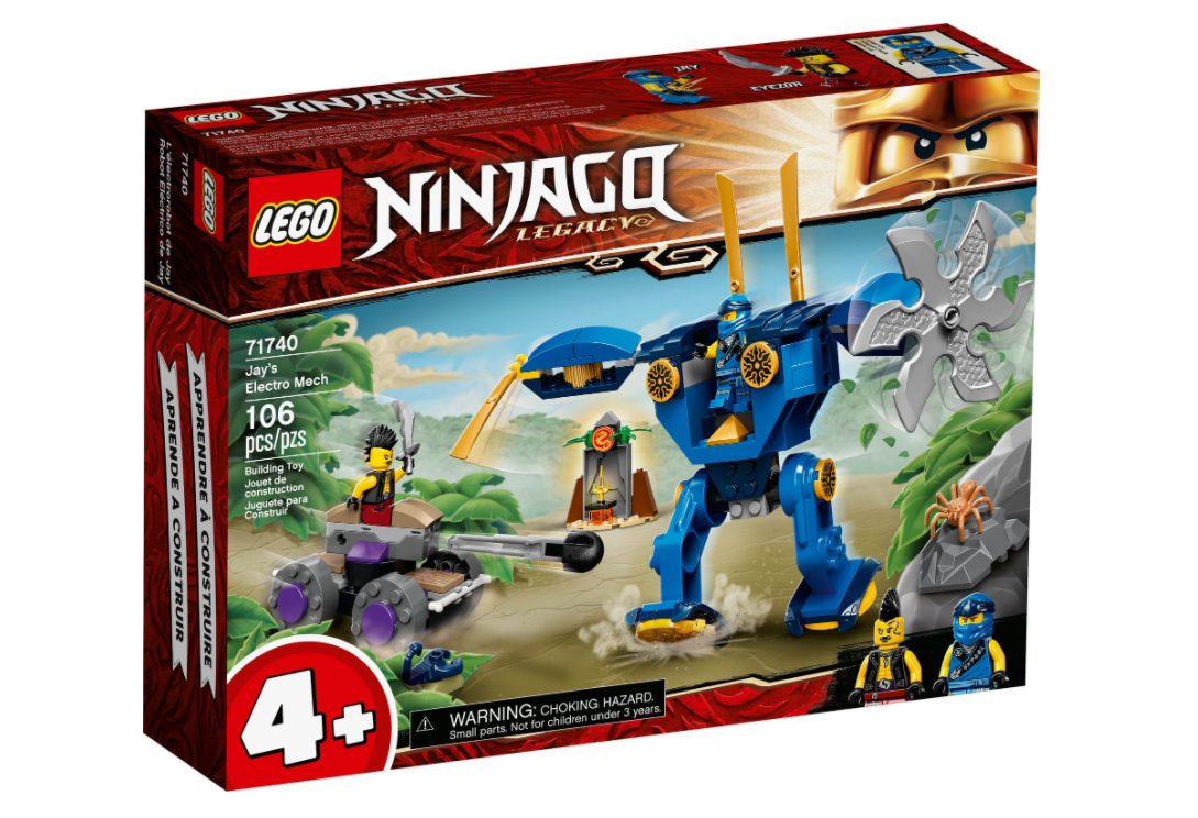 LEGO 71740 Jay's Electro Mech 阿光的電光機甲 (Ninjago)