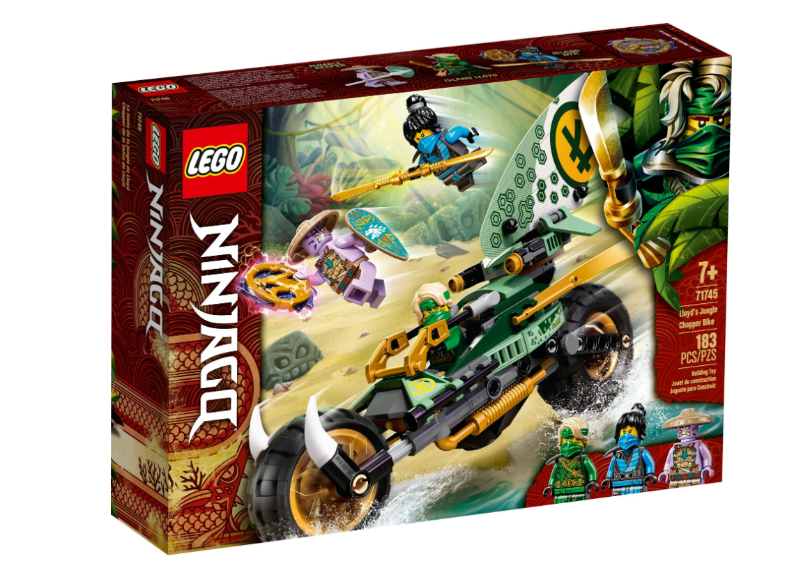 LEGO Ninjago 71745 : Lloyd’s Jungle Chopper Bike