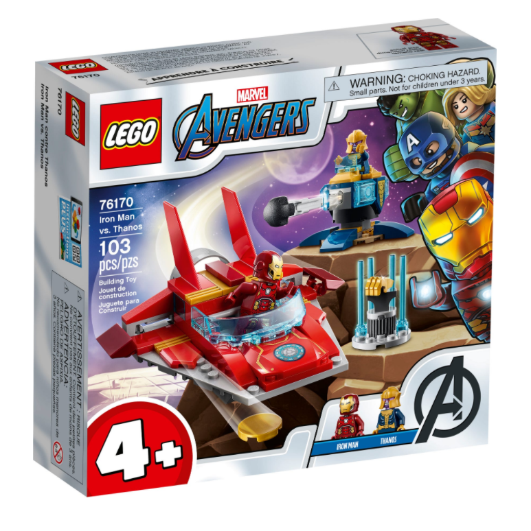 LEGO 76170 Iron Man vs. Thanos (Avengers復仇者聯盟，Marvel)