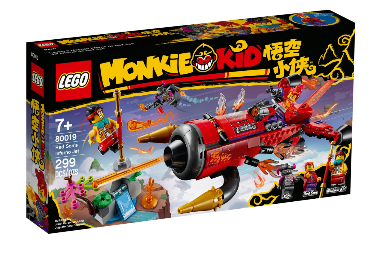 LEGO Monkie Kid 80019 : Red Son’s Inferno Jet