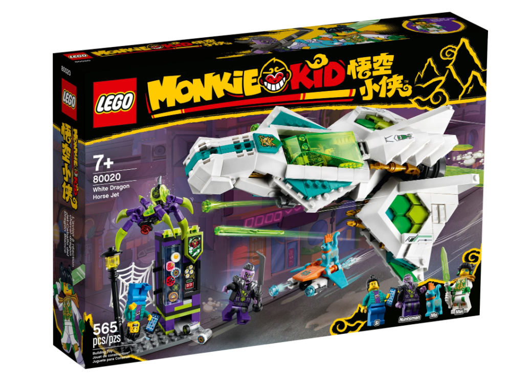 LEGO Monkie Kid 80020 : White Dragon Horse Jet