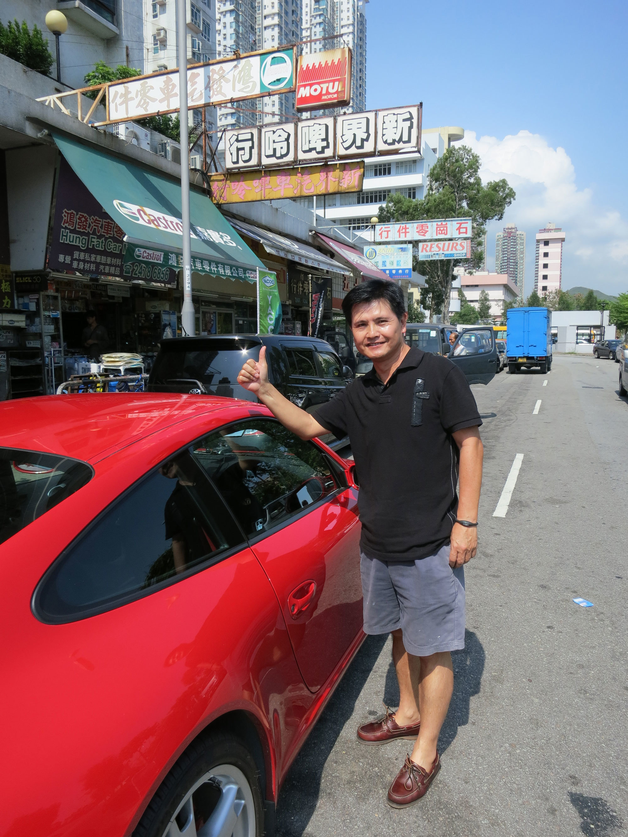 porsche 997 satisfied car owner engine restorer hong kong