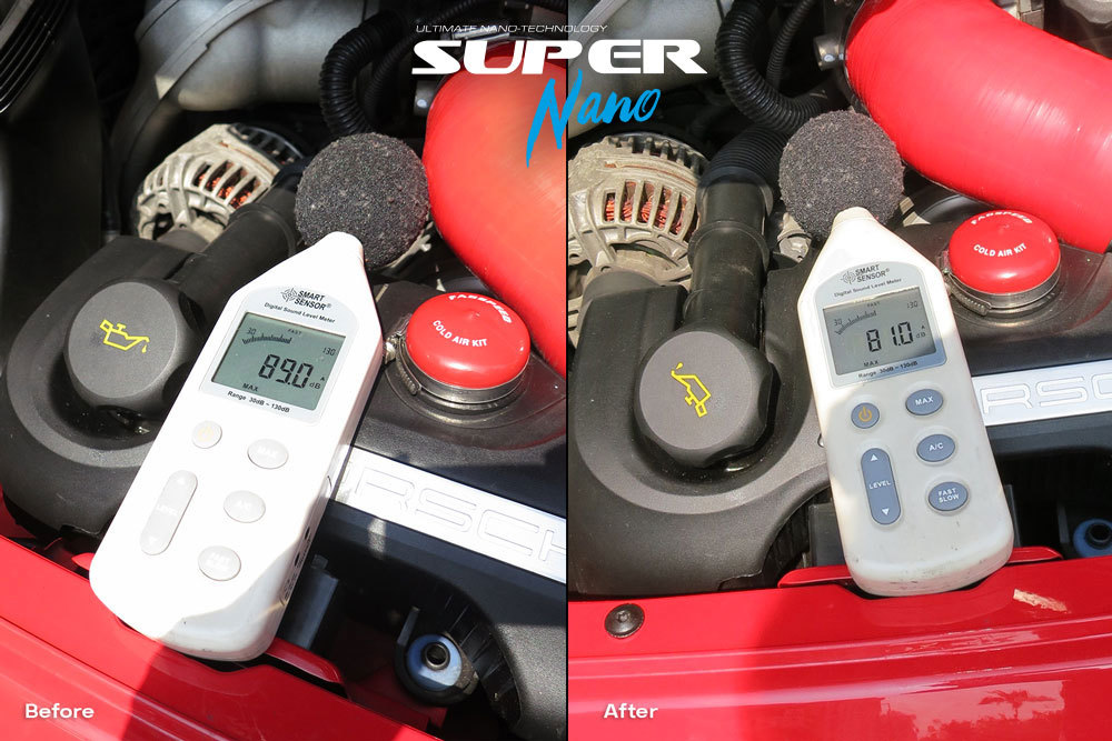 super nano engine restorer engine noise test porsche 997