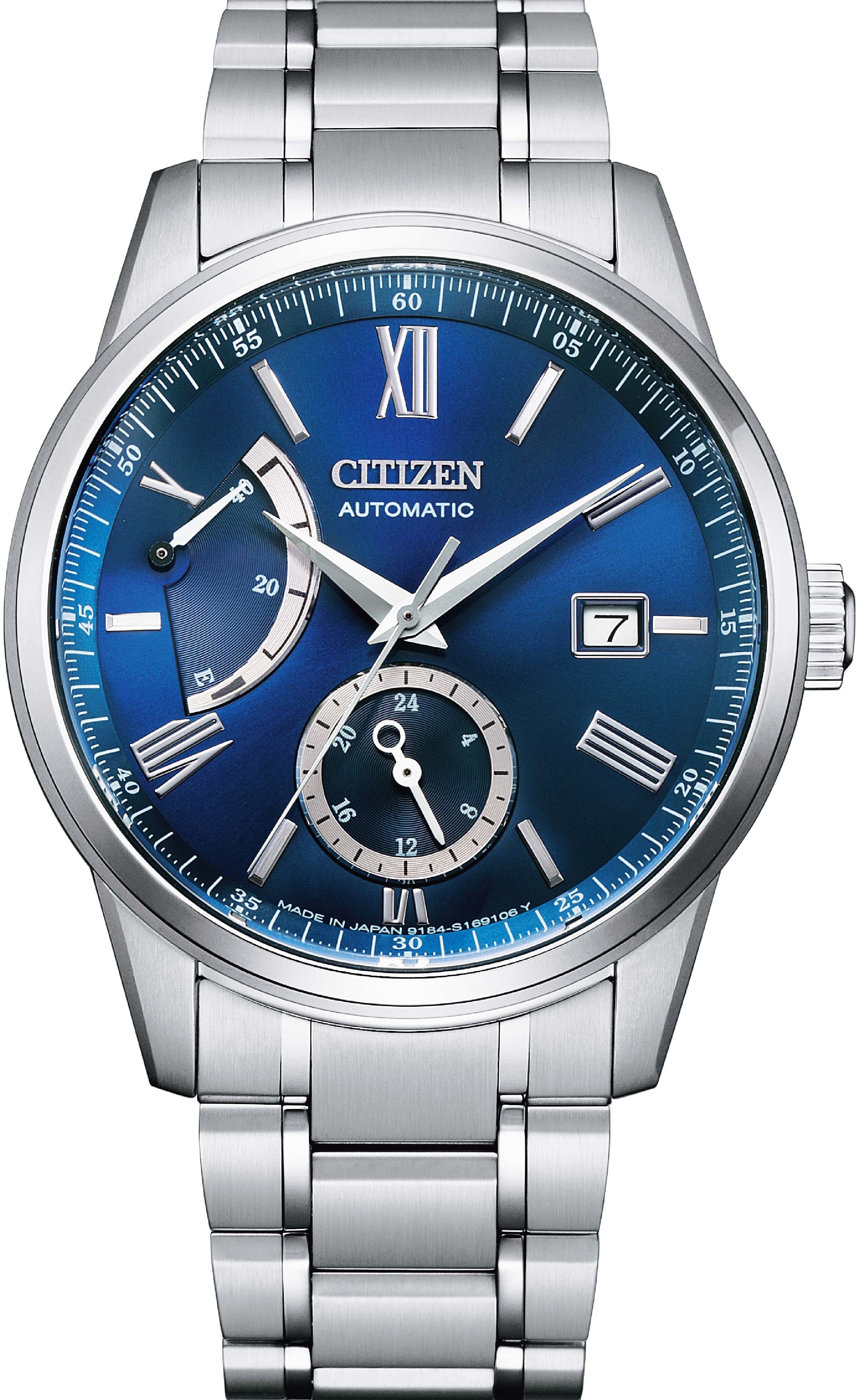 萬年鐘錶 - Citizen 星辰錶 動力顯示機械 男錶   NB3001-61M   錶徑40.5MM
