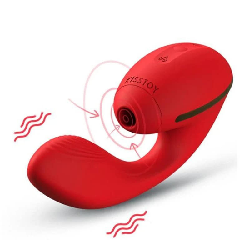 KISTOY  Tina 吸吮按摩器| 高CP值吸吮震動加溫按摩棒