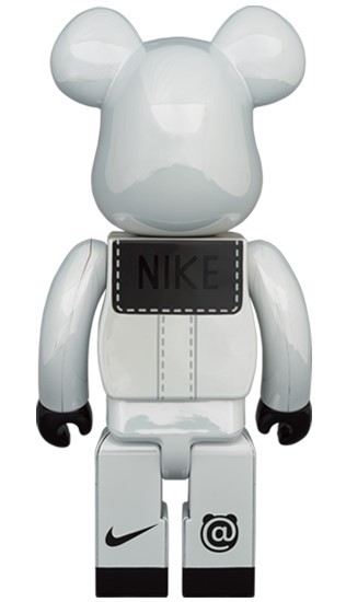 BE@RBRICK NIKE SB 2020 BLACK & WHITE 100％ & 400％ 2pcs S