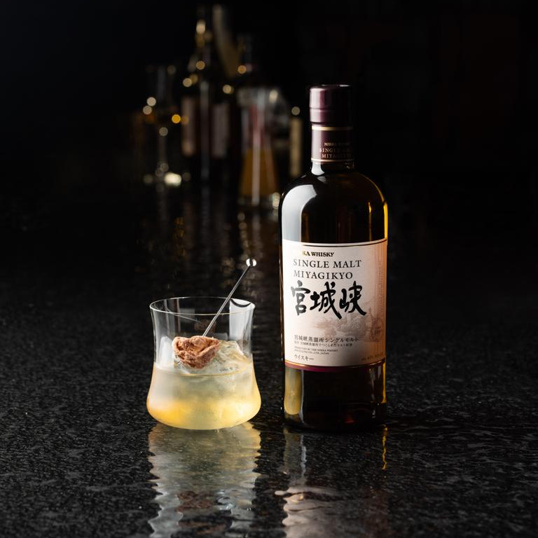 nikka whisky x Lobmeyr at ritz carlton dinner