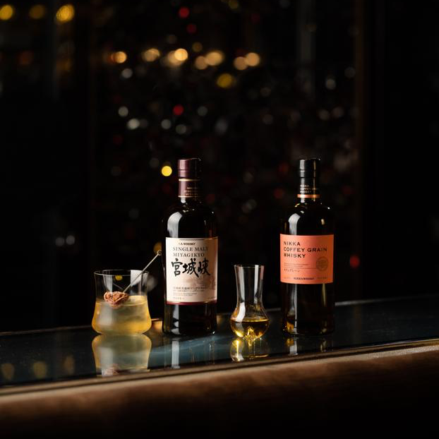 nikka whisky x Lobmeyr at ritz carlton dinner
