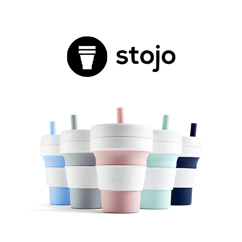 Stojo | 美國馬卡龍折疊吸攜杯 16oz