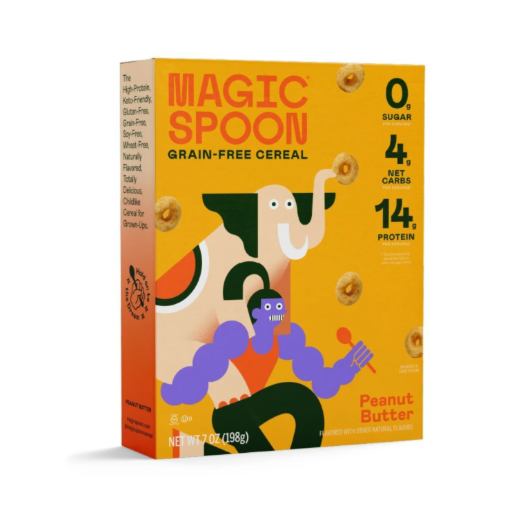 Magic Spoon 無穀物早餐脆脆花生味 198g