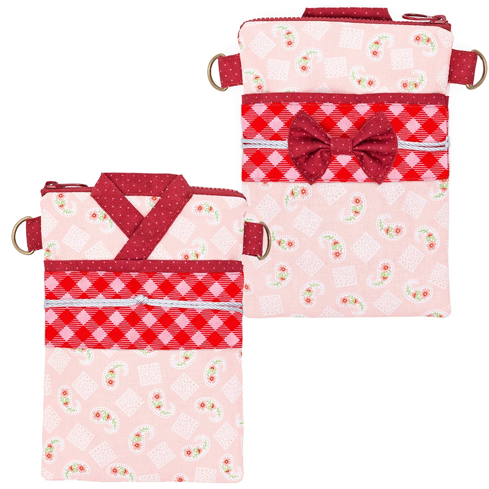 和服造型小包(材料包)/個【有附織帶】
