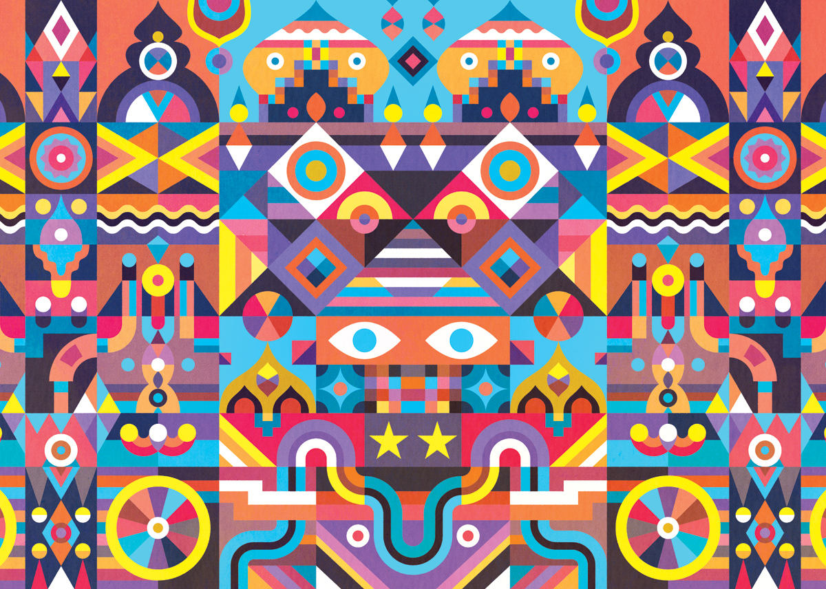 【CLOUDBERRIES】對稱 1000片拼圖