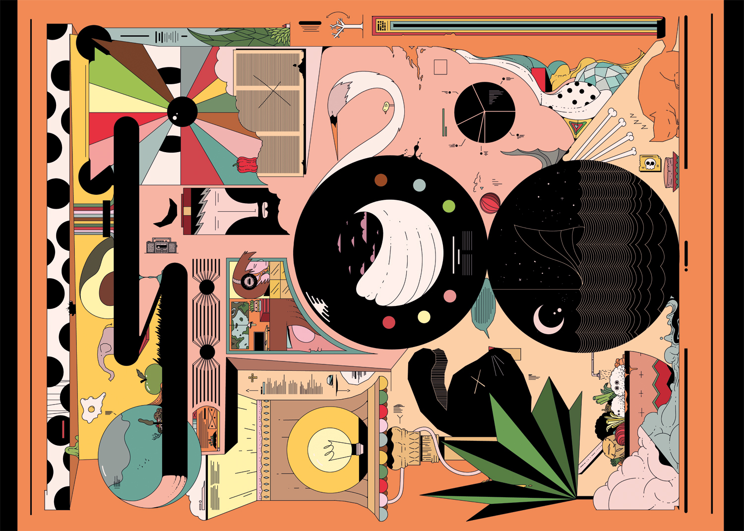 【CLOUDBERRIES】嘟嘟 1000片拼圖