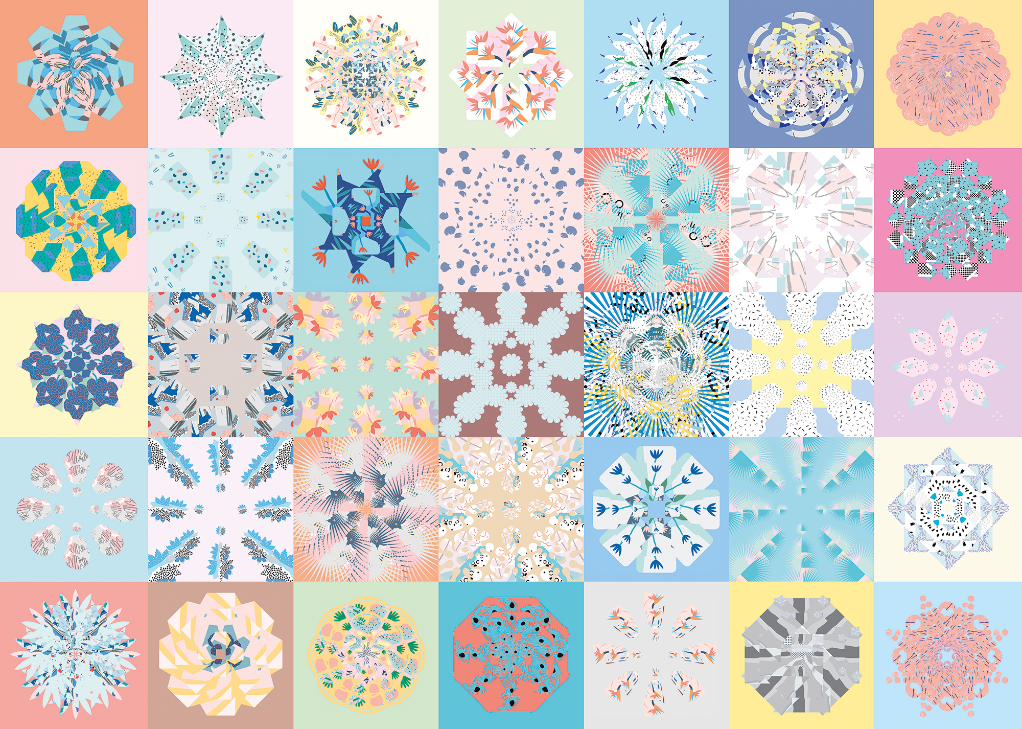 【CLOUDBERRIES】拼布 1000片拼圖