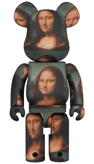 BE@RBRICK LEONARD DE VINCI Mona Lisa 400-