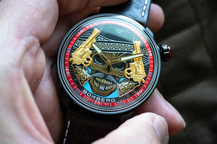 BB-01 自動機械系列 雙槍骷髏自動大三針