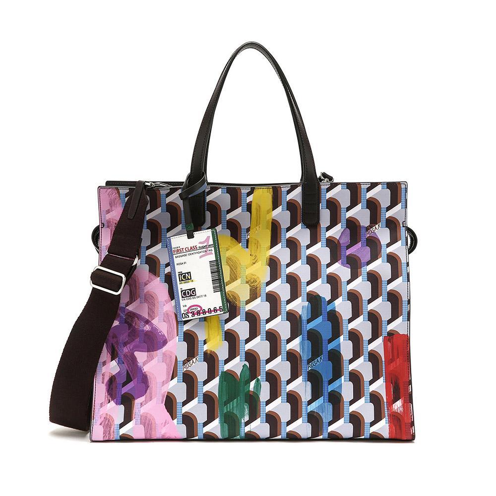 ROSA.K Cabas Monogram Day Tote Multi