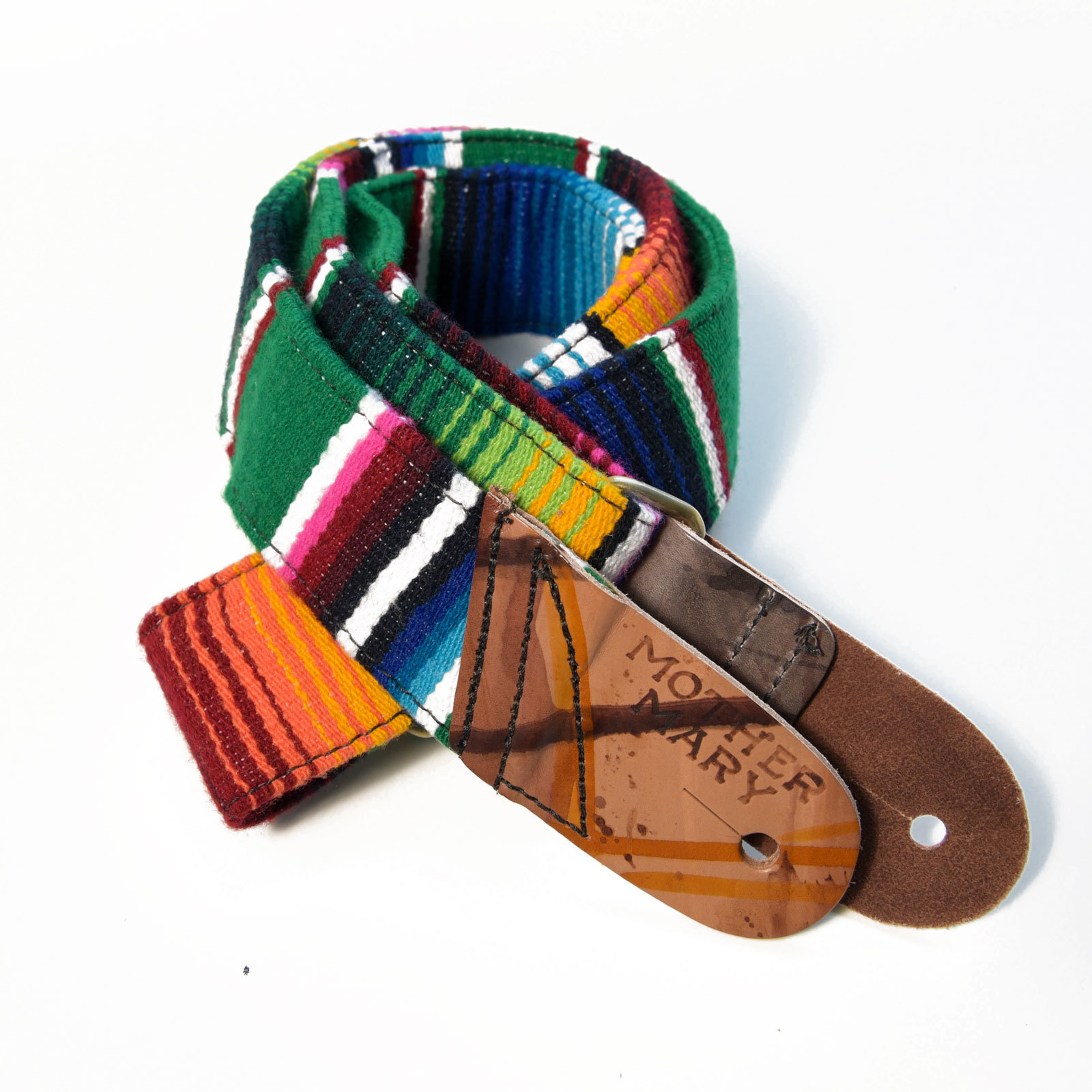 MOTHER MARY 01-000050 吉他背帶 Green Serape