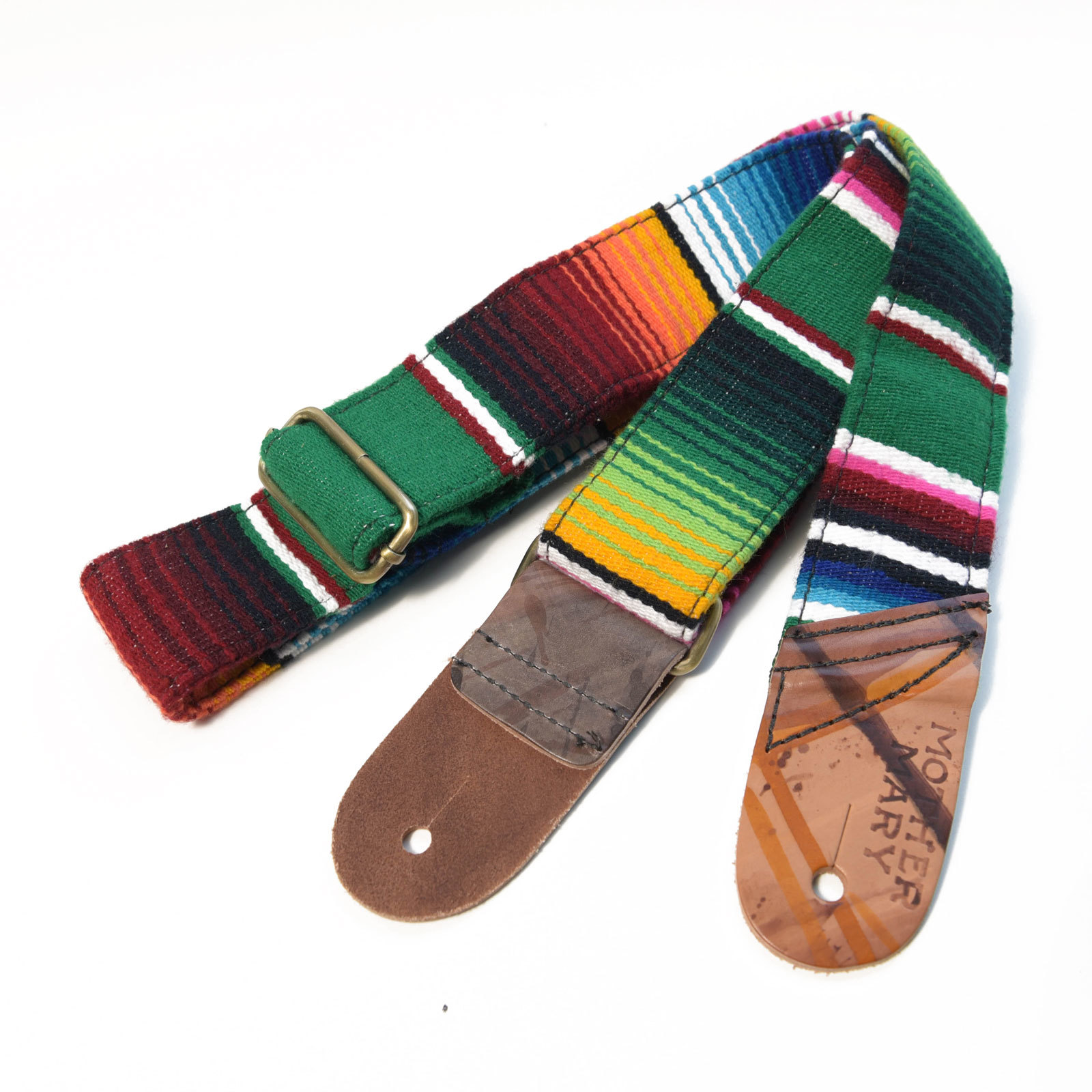 MOTHER MARY 01-000050 吉他背帶 Green Serape