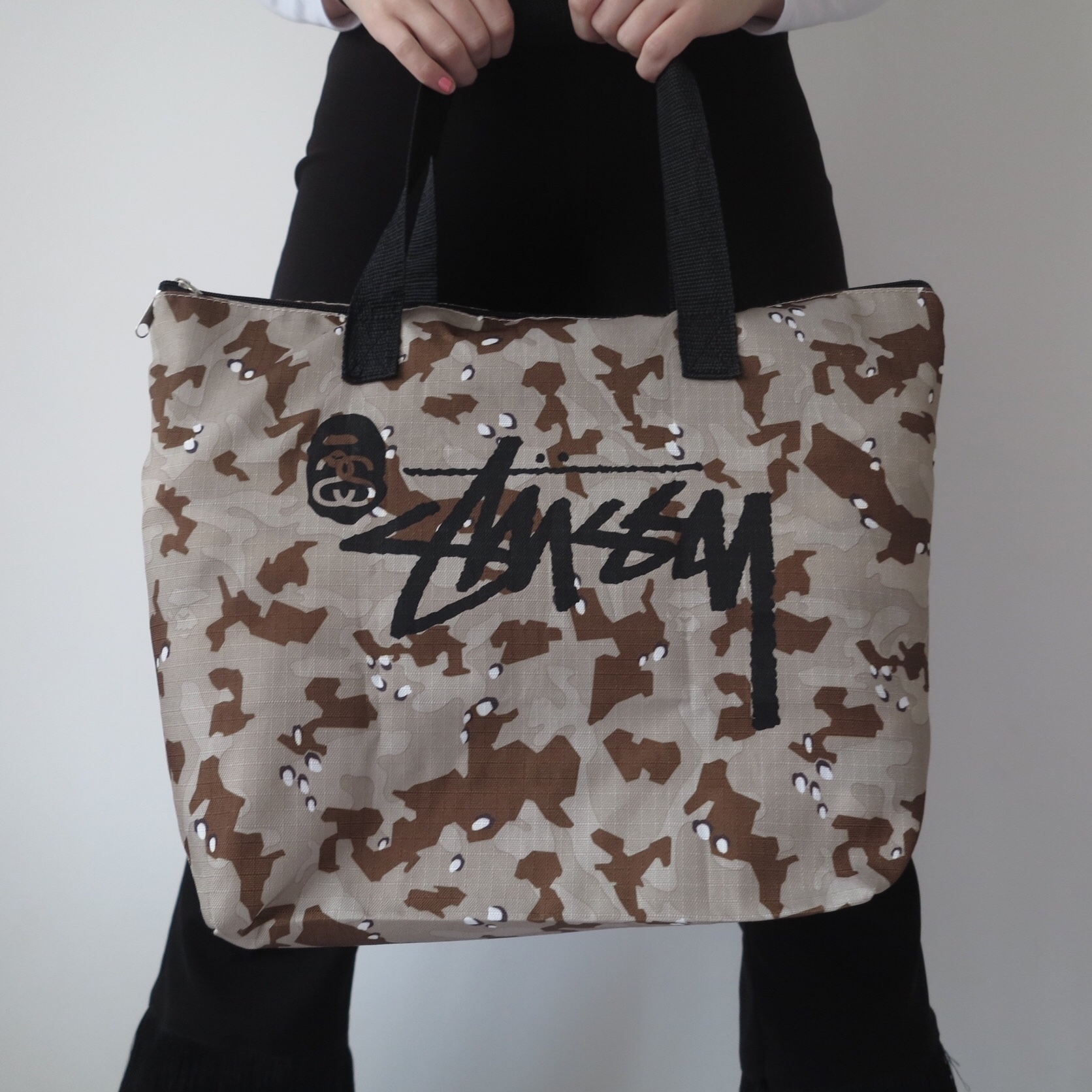(現貨)Stussy x Bape shoulder bag