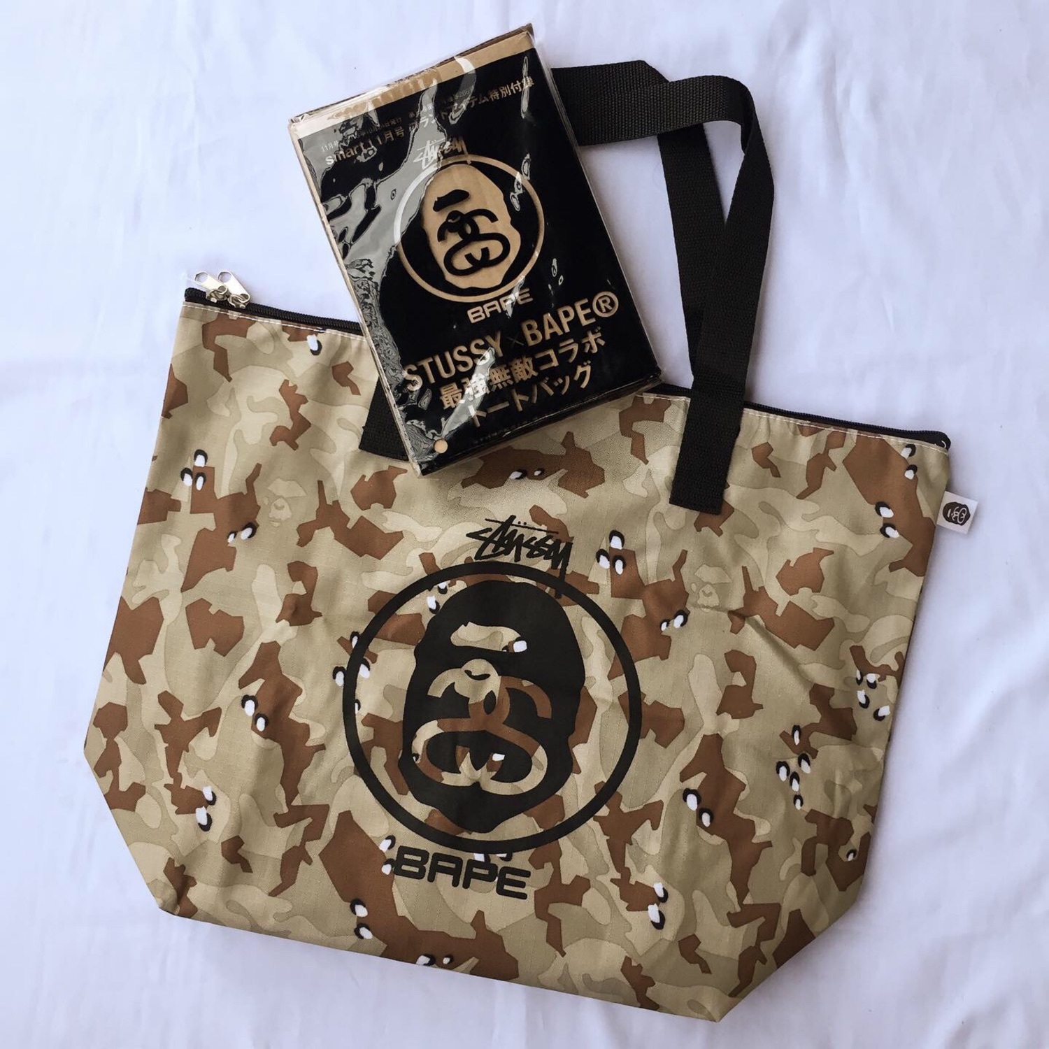 (現貨)Stussy x Bape shoulder bag