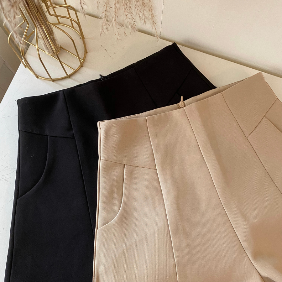 【神仙級】DOMISS大方A字高腰西裝短褲-2色 (現貨)