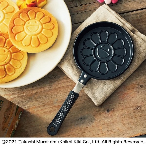 2021SS SMART 雜誌 4月份 附贈 特典 村上隆 「お花」 鬆餅盤 現貨