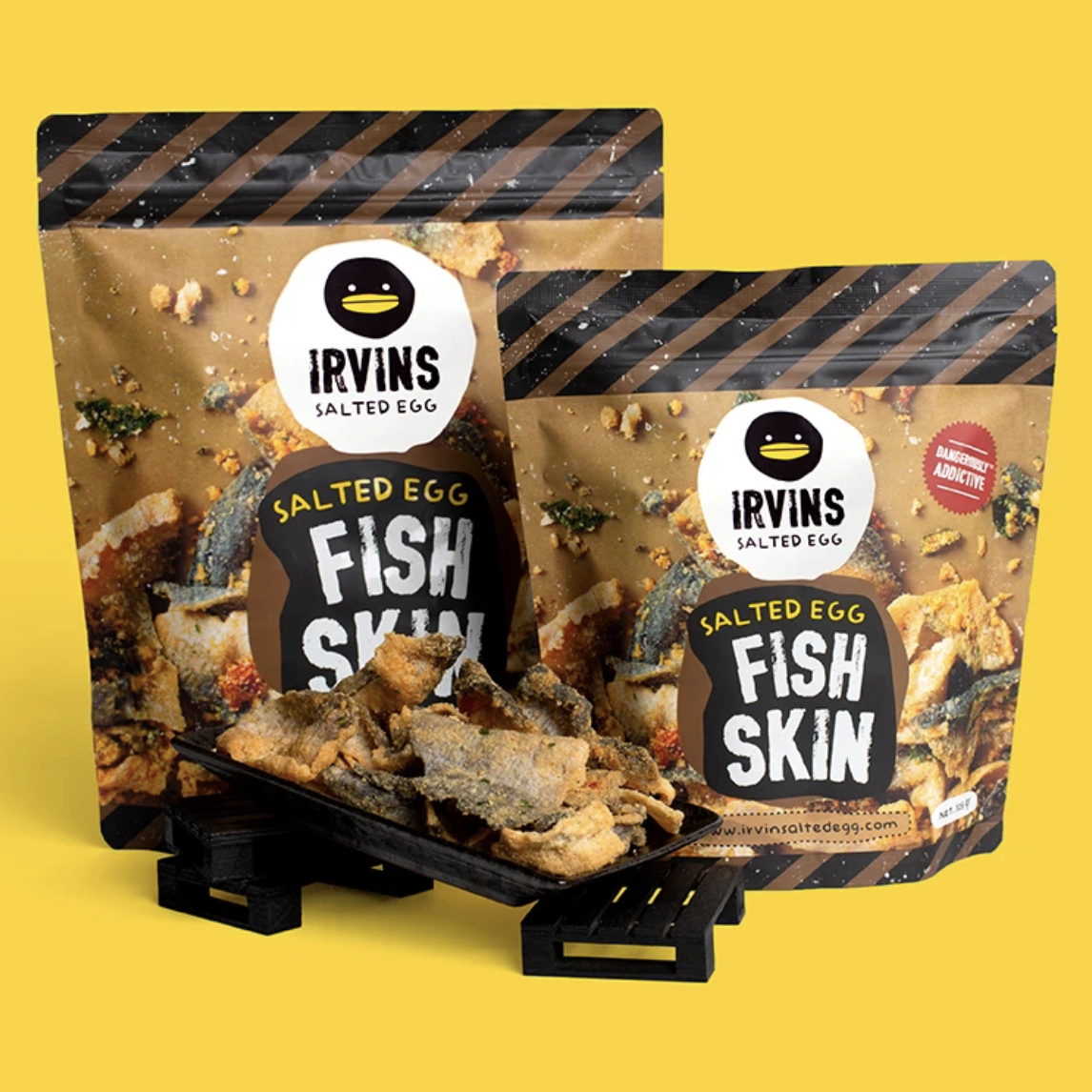 Irvins 鹹蛋魚皮