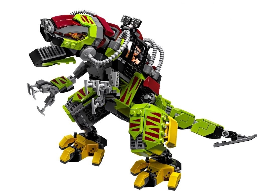 Jurassic World Tyrannosaurus VS Dinosaur MECH BATTLE Building Set Fit Lego NO BOX LA11337