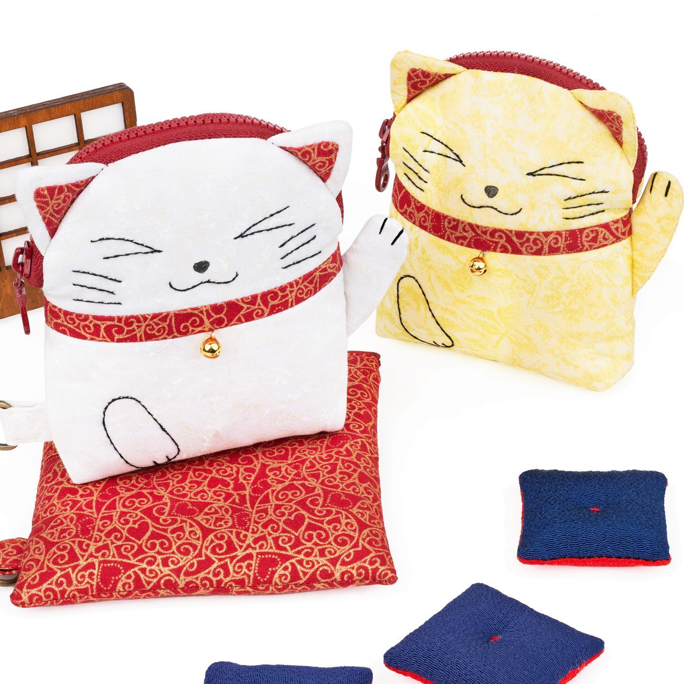 招財貓零錢包(材料包)