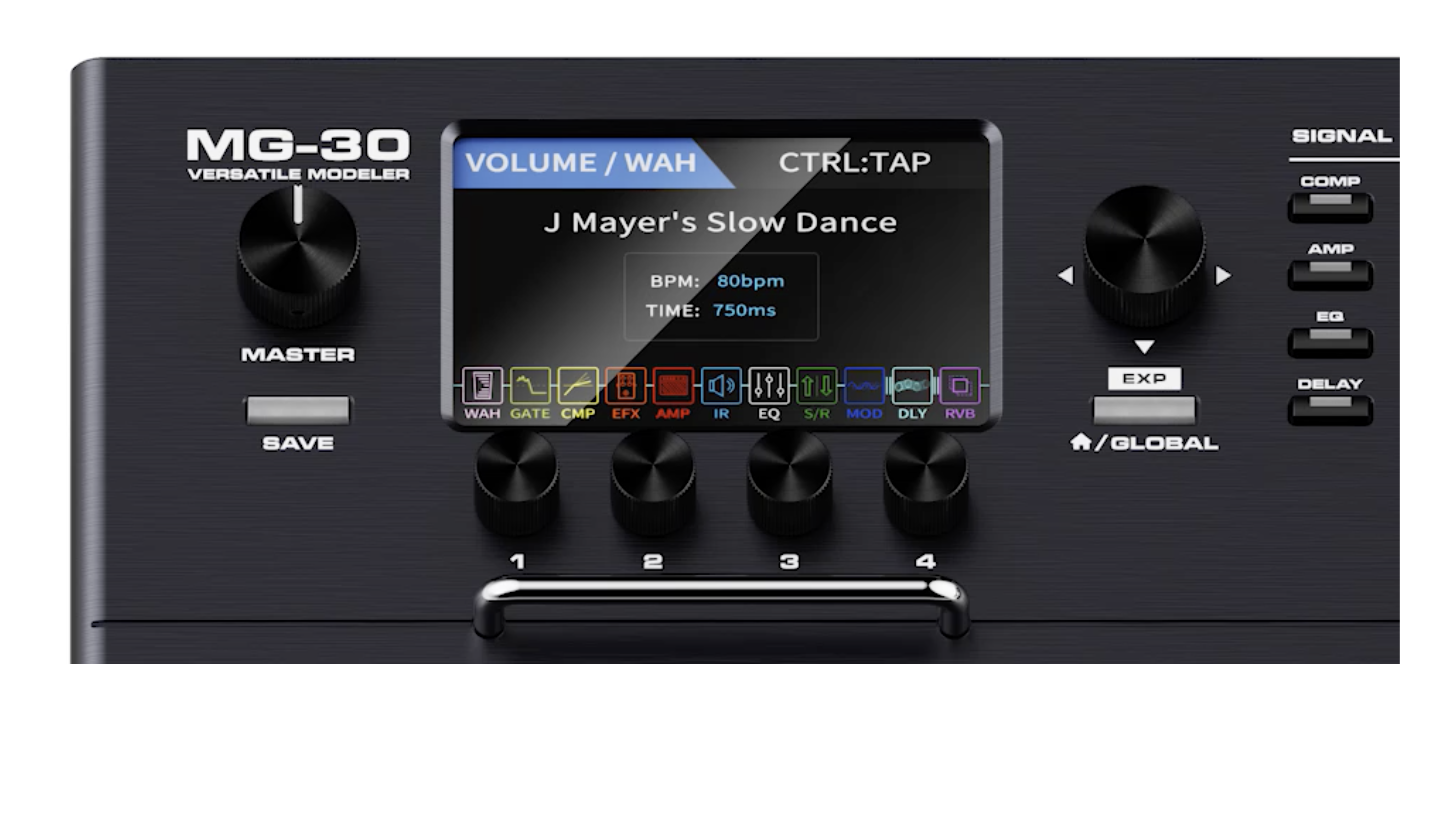 NUX MG30 Multi Effects Pedal 電結他效果器LOOP / IR /