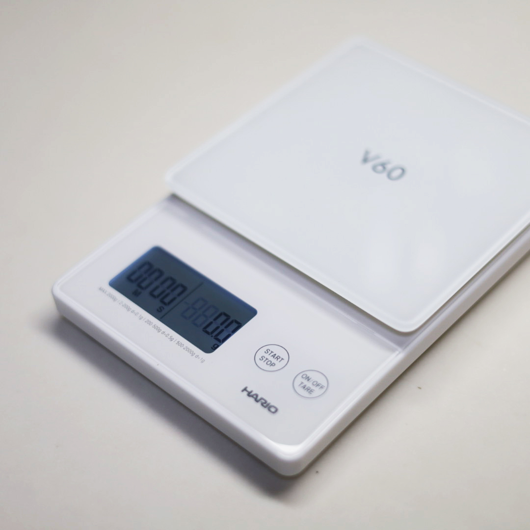 HARIO V60 琉璃白電子秤
