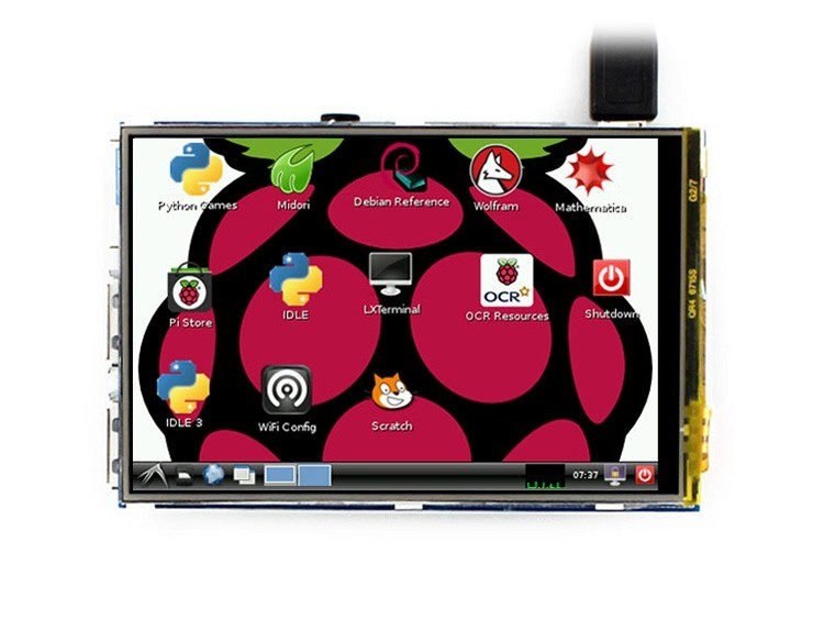 樹莓派 3.5吋觸控液晶LCD顯示螢幕 (IPS面板)