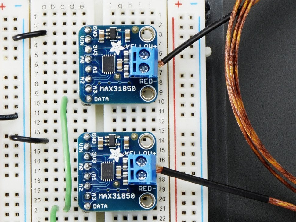 Adafruit 1-Wire MAX31850K 熱電偶放大器模組