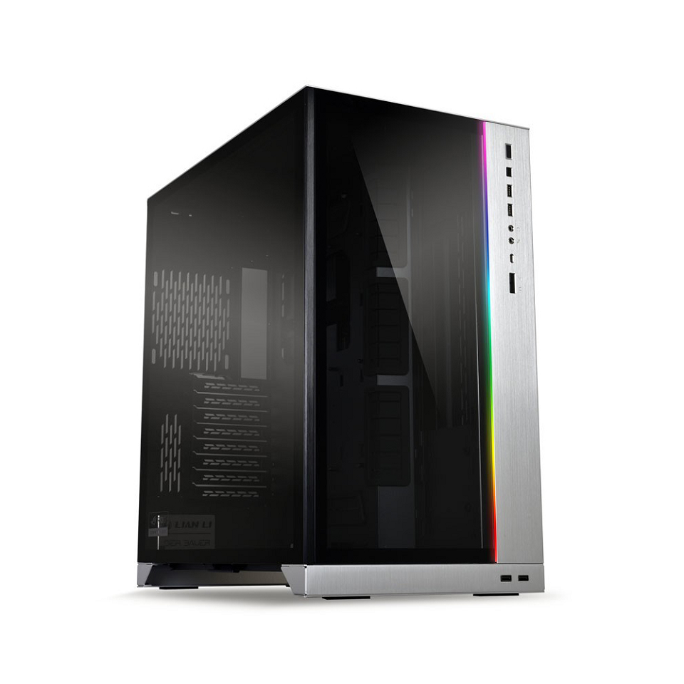 米特3C數位–LIAN LI 聯力O11 Dynamic XL ROG Certified E-ATX玻璃透側機殼/銀/PC-O11DXL-AROG