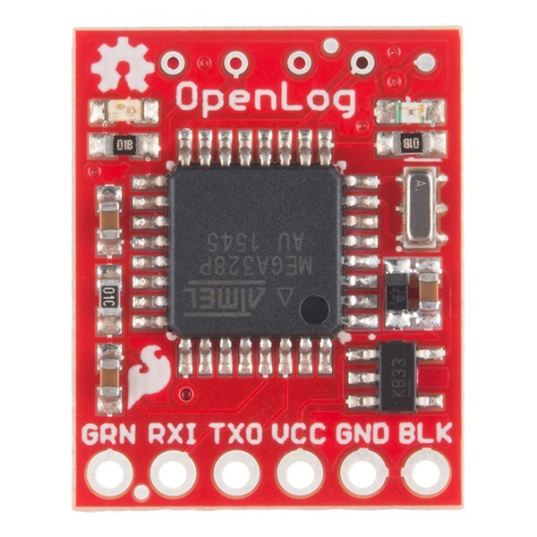 OpenLog 開源數據記錄模組(支援 64GB microSD)