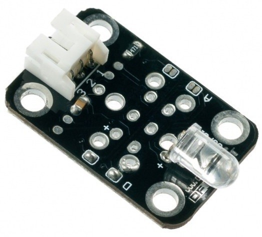 電子積木數字紅外發射模組(含線)(相容Arduino) 