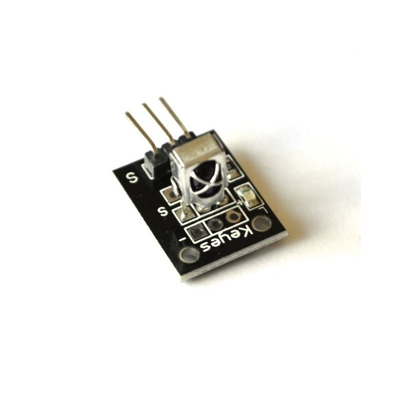 紅外無線遙控套件 黑色(相容Arduino)