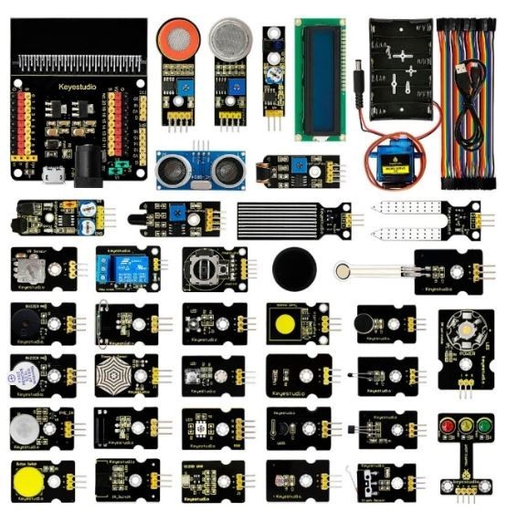 教育套件 KEYES micro:bit 專用37件 感測器 (不含主板) 溫度感測 酒精檢測