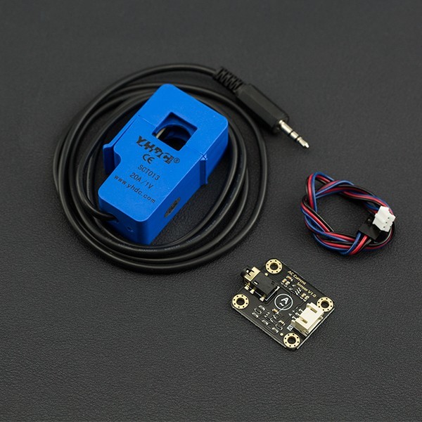 類比交流鉗式電流感測器 (相容Arduino) Gravity系列