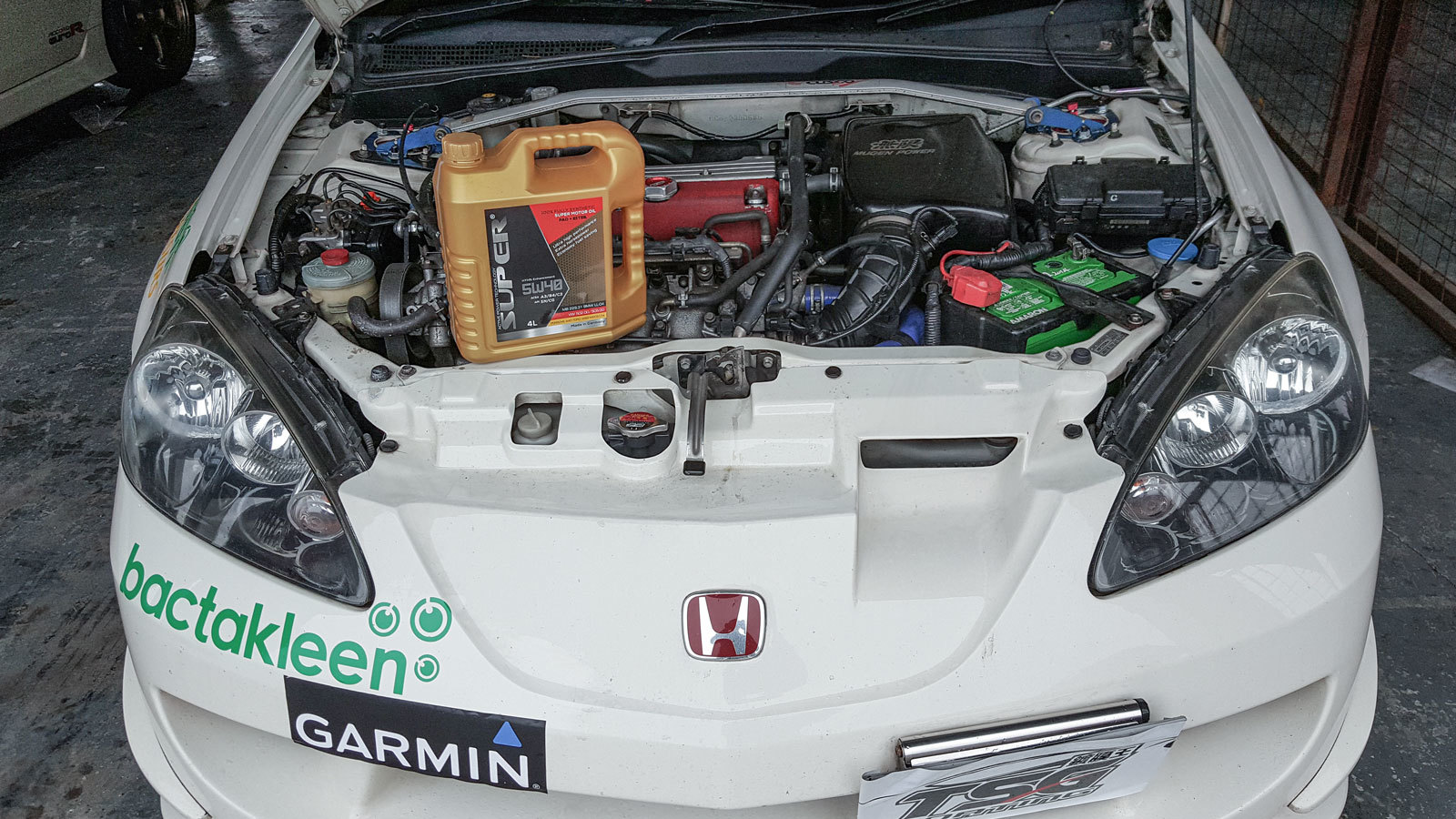 mugen 無限 honda dc5 super ester plus motor oil 5w40