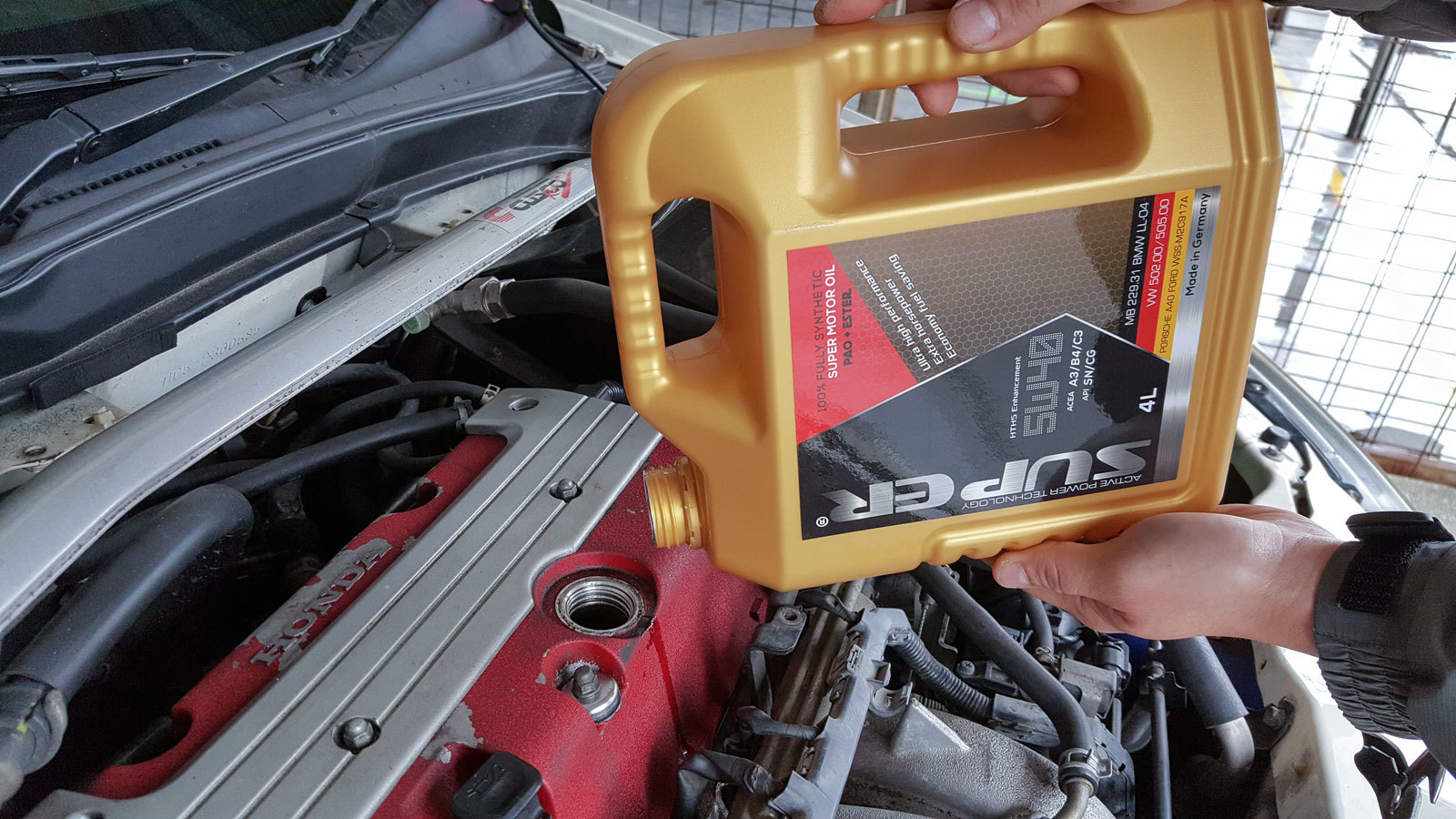 super ester plus 5w40 k20a