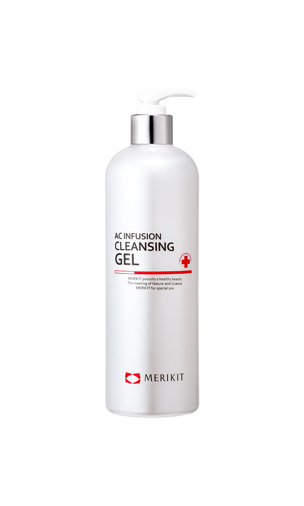 韓國MERIKIT AC INFUSION CLEANSING GEL 淨化抗痘潔面啫喱480ml