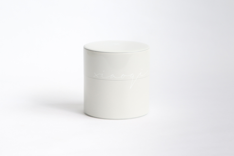 +t 小器萬用馬口鐵罐/白 M