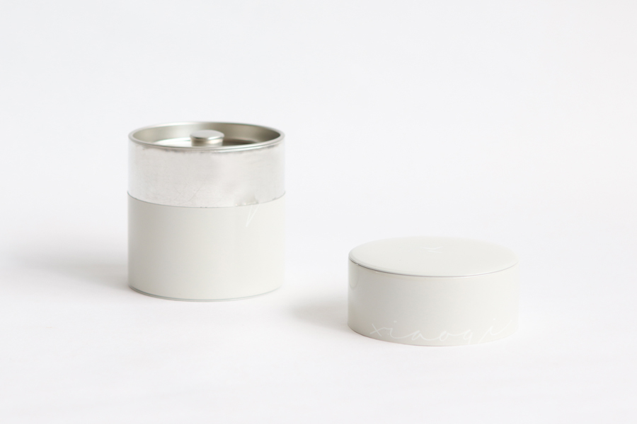 +t 小器萬用馬口鐵罐/白 M