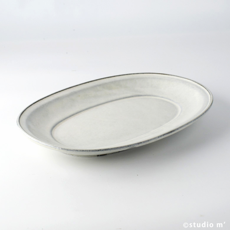 STUDIO M'-MARINIERE橢圓盤 270白