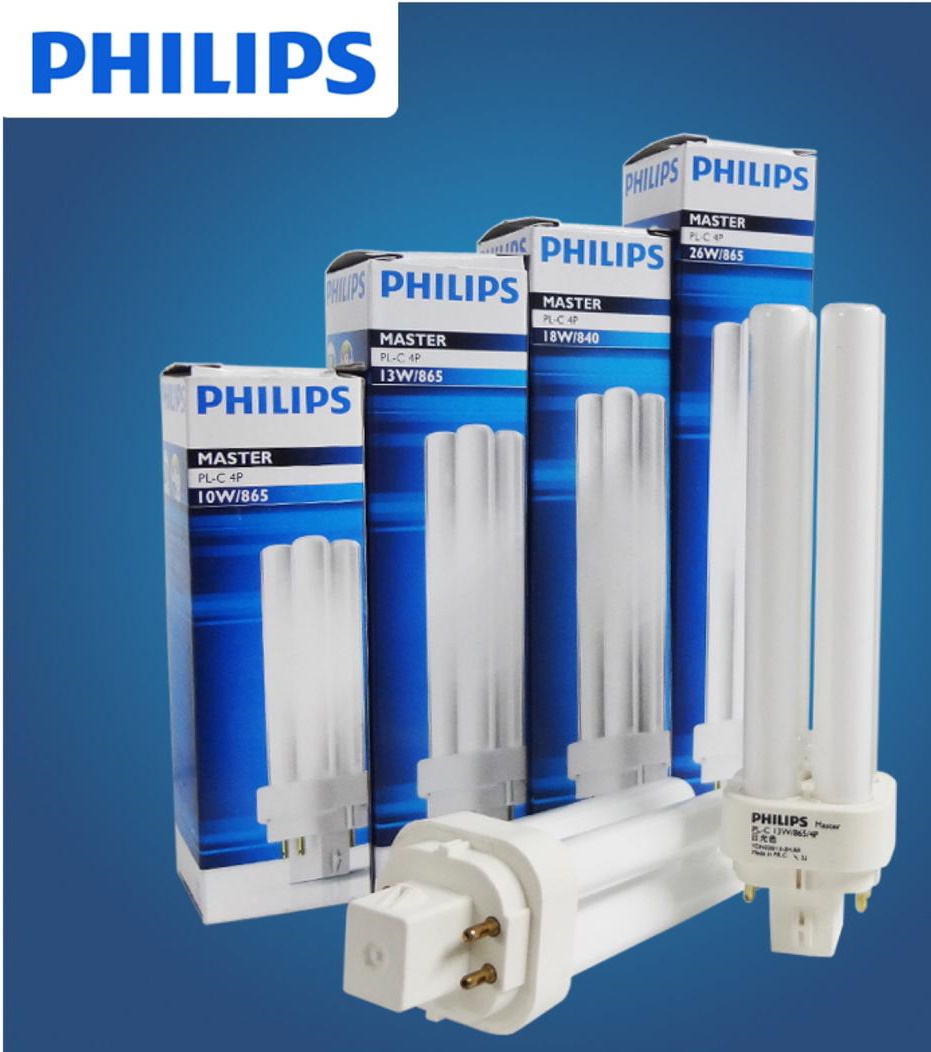 Philips 飛利浦慳電筷子管 PL-C 13W/18W/26W (2針/4針)